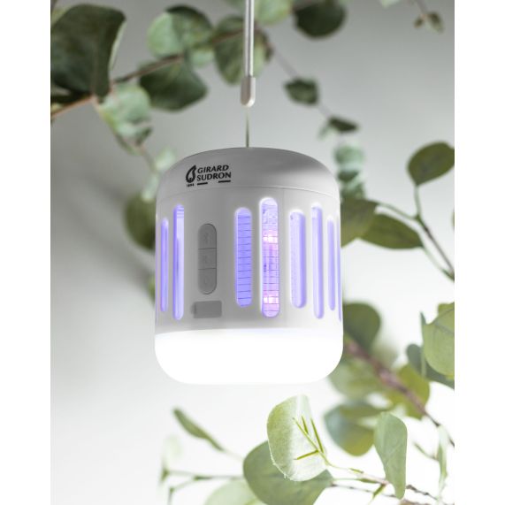 Lampe LED 3en1 Enceinte bluetooth Repousse moustiques 7W 60lm 1800mAh