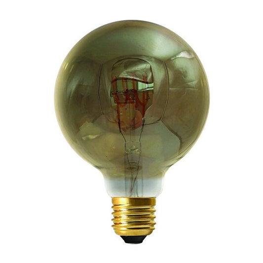 Globe G95 Filament Led 4 LOOPS 4W E27 2000K 160lm Dim. Smoky