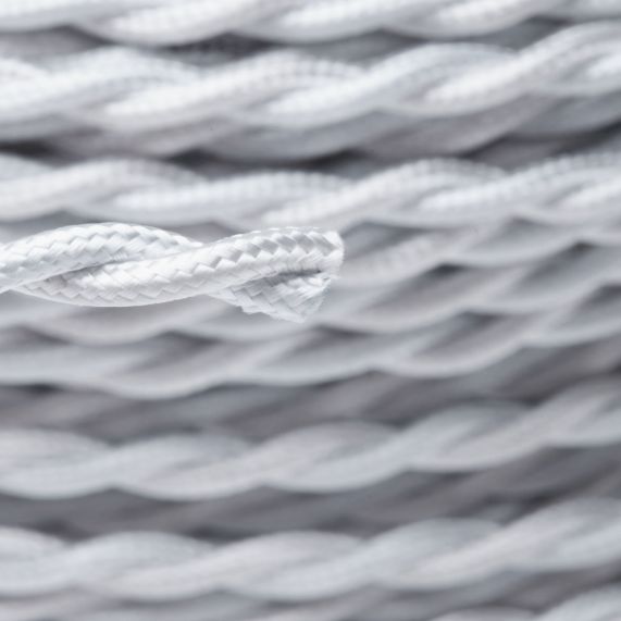 CABLE TORSAD.EQUIP.INT.RAYON.2X0,5 BLANC (CR 25m)