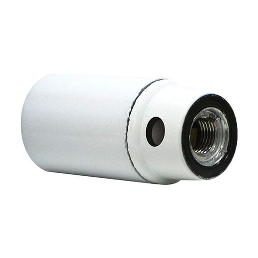 Douille E14 Lisse Blanche Culot percé H21 Montée