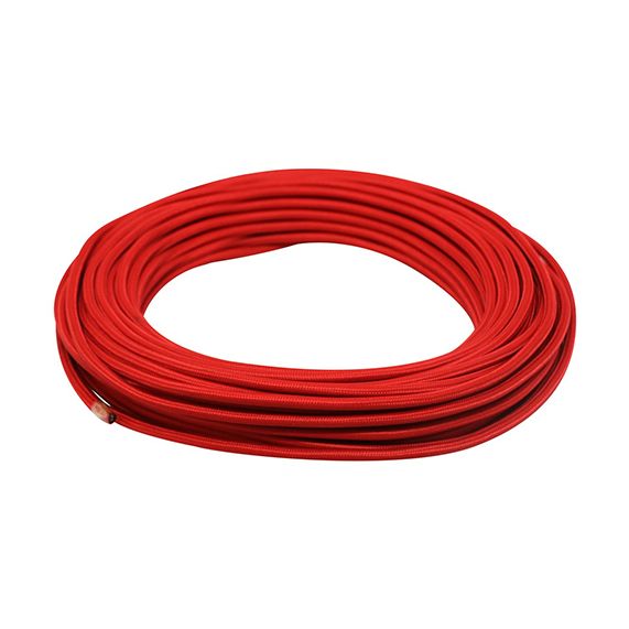 CABLE H03VVF ROND 2X0,75 TEXT.ROUGE (CR 25m)