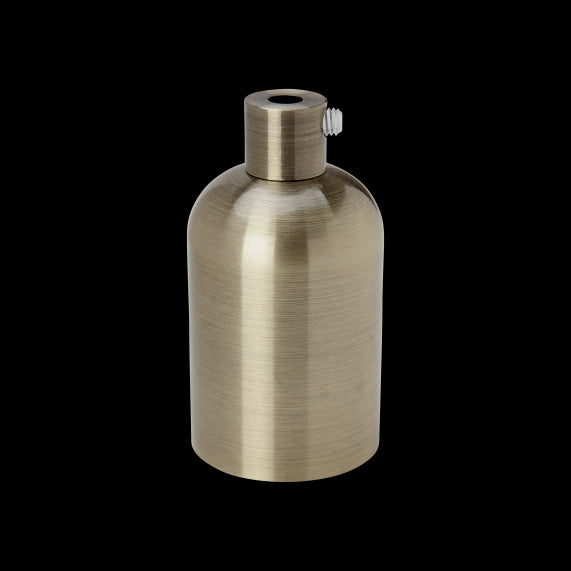 Douille Acier E27 Lisse Patinée EAN 3125461875480