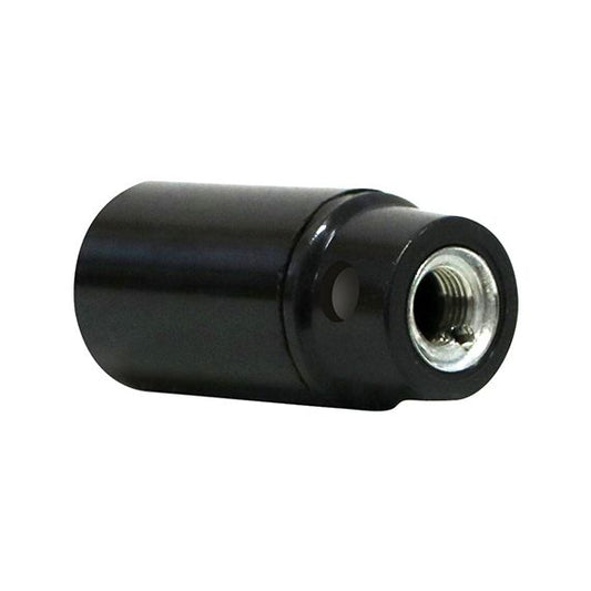 Douille montee thermoplastique E14 noir lisse culot H21mm