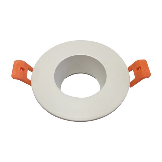 Jocaste - Enjoliveur pour spot encastré Ø90x100 enc.Ø75 blanc