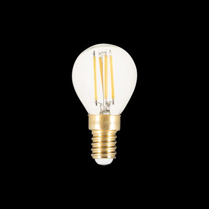 Sphérique G45 Filament LED 4W E14 2700K 320Lm Dim. Cl.