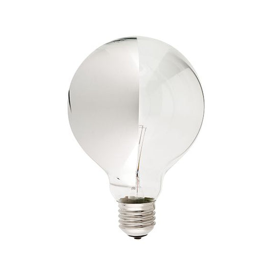 FS GLOBE D.100 60W 230V E27 DEMI ARGENTÉ