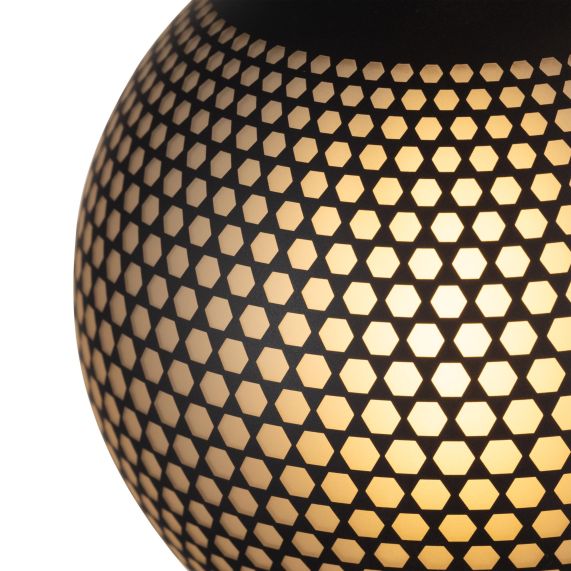 AMPOULE LED IMPRIMÉE HEXAGONE E27 G125 4W 130LM 2700K DIM