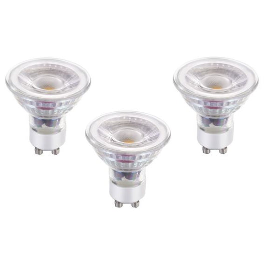 FS EcoWatts - Lot de 3 Spots GU10 4,5W 3000K 30° - Nacré Effet Dichroïque 3125469980520