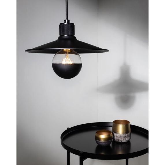 Globe G95 E27 Noire Claire Calotte 6,5W 560lm 2700K dim