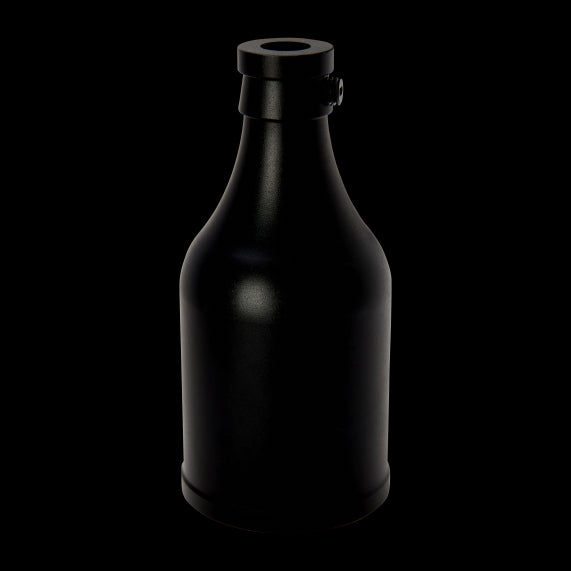 Douille Bouteille Acier E27 Noire