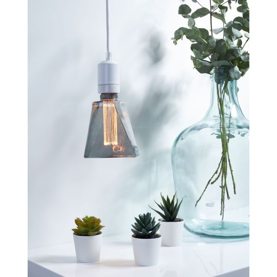 VIS VERSA Ampoule LED smoky triangle E27 D31,5mm 4W 100lm 2000K