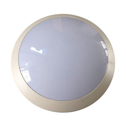 FS Lenie - EcoWatts - Plafonnier IP 66 Ø300x100 E27 18W max blanc