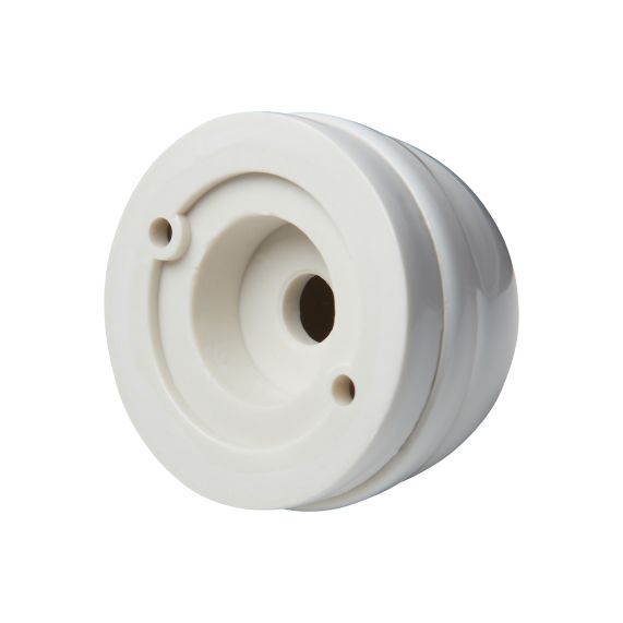 Rosace porcelaine ø68mm blanc