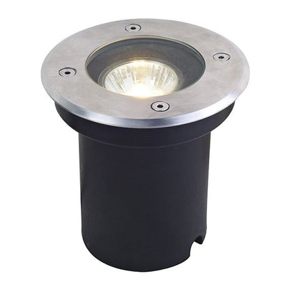 Kastra - Encastré de sol IP67 Ø120x128 enc.Ø110 x 126 GU10 35W max. argent