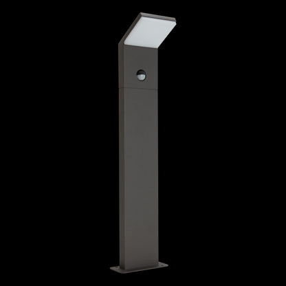 Jabbah II - Poteau lumineux LED 75x75x600 9W 4000K 690lm gris foncé