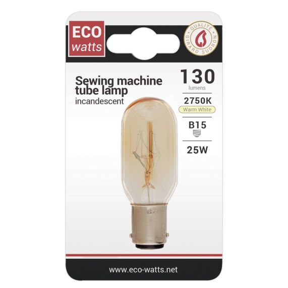 FS Lampe Tube Machine à Coudre Incan. 25W B15 2750K 130Lm Cl. 3125469130208