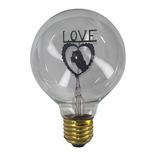 FS LAMPE GLOBE D.80 LOVE 3W 230V E27