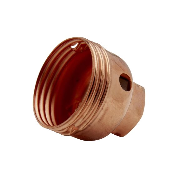 Culot M10X1 E14 métal acier cuivré