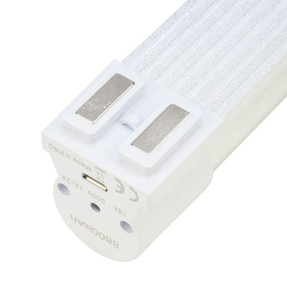 Dione - Batterie tube LED 340x33.5x39 6W 6000K 700-360-75lm 120° argent Dim