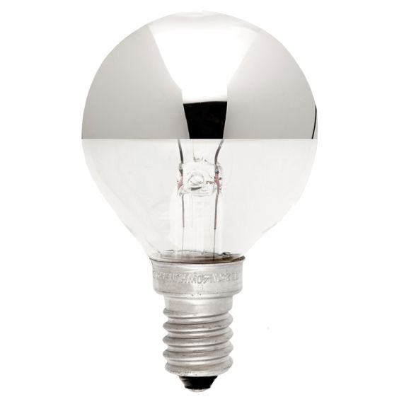 ***PRIX DESTOCKAGE*** Spherical G45 Incan. "Calotte argentée" 25W E14 2750K 3125469756057