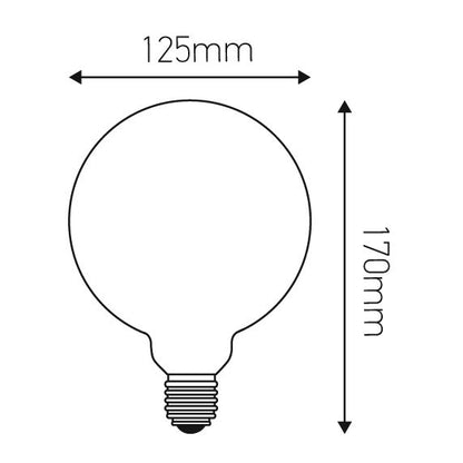 Ampoule LETTRE Love E27 G125 4W 2000K Ambre No Dim