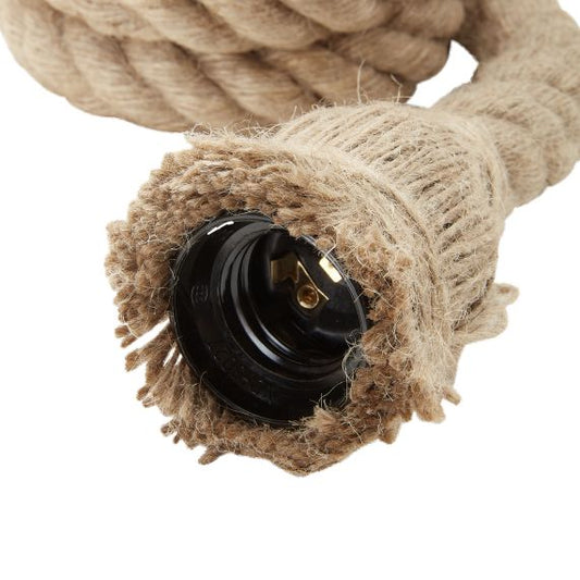 Câble en Chanvre avec douille 2x0,75mm ????25mm 2 Mètres