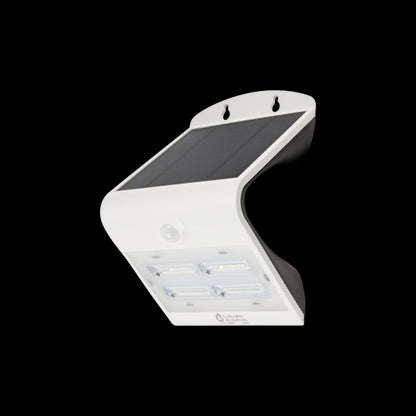 BUTTERFLY - Projecteur solaire LED blanc détecteur présence IP65 4000K 3,2W 400lm