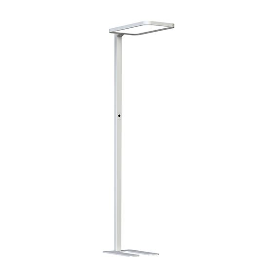 Calyce - Lampadaire LED 610x310x1950 80W 4000K 7040lm 120° blanc Dim PIR