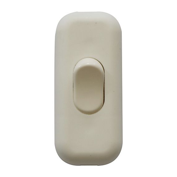 Interrupteur à main Blanc 2pôles+Terre