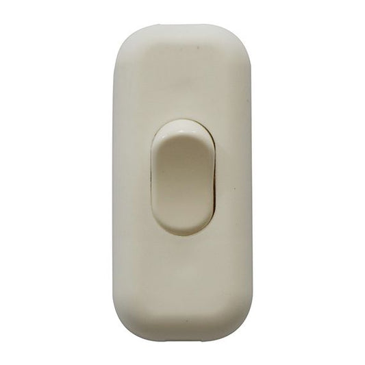 Interrupteur à main Blanc 2pôles+Terre