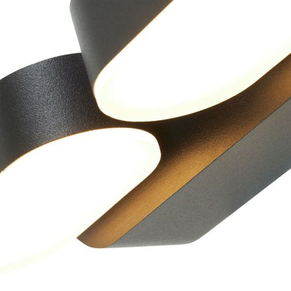 Elypte - Eclairage résidentiel 13W 3000K 650lm 230x54x100mm CLI IP54 Dark Black