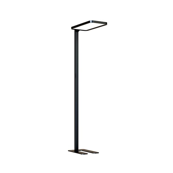 Calyce - Lampadaire LED 610x310x1950 80W 4000K 7040lm 120° noir Dim