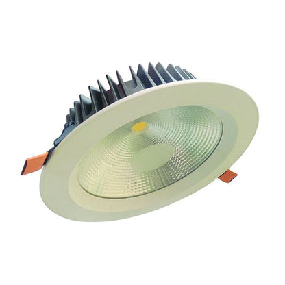 Alhena - Spot encastré LED Ø230x72 enc.Ø200 25W 3000K 1900lm 108° blanc