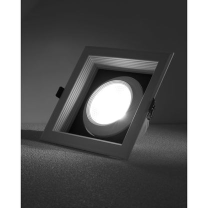 Jay - Spot encastré LED 200x200x107 enc.175x175 1x30W 4000K 2700lm 36° blanc