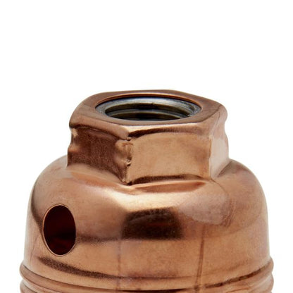 Culot M10X1 E14 métal acier cuivré