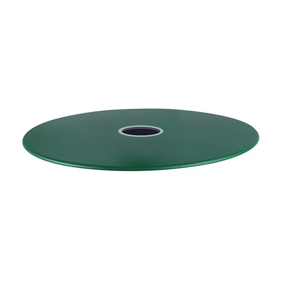 Abat-jour métal disque ø300mm vert sapin