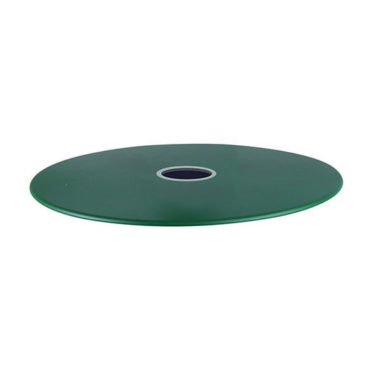 Abat-jour métal disque ø300mm vert sapin