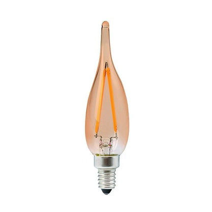 Flamme GS1 Filament LED 1W E10 80Lm 2500K Amb.