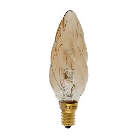 ***PRIX DESTOCKAGE*** Flam.F6 28W 230V E14 Am Hal.Eco En.S/C