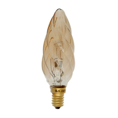 ***PRIX DESTOCKAGE*** Flam.F6 28W 230V E14 Am Hal.Eco En.S/C