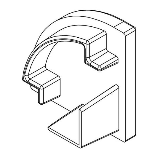 Embouts pour profile aluminium 16x16
