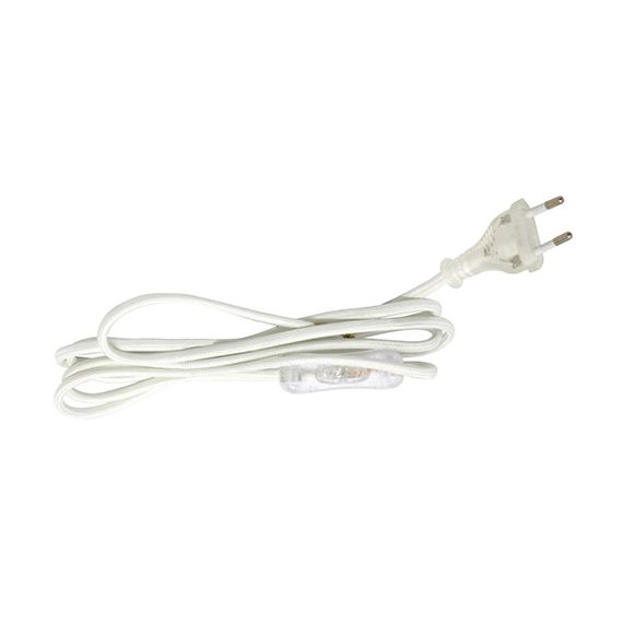 Cordon 2X0.75 Text.Blanc L2M Inter Trans