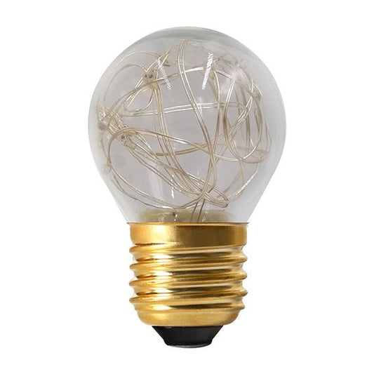 Sphérique G45 Happy In 1W E27 3000K Cl.