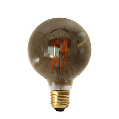 Globe G95 Filament LED 4W E27 2100K 200Lm Dim. Smoky RA>90