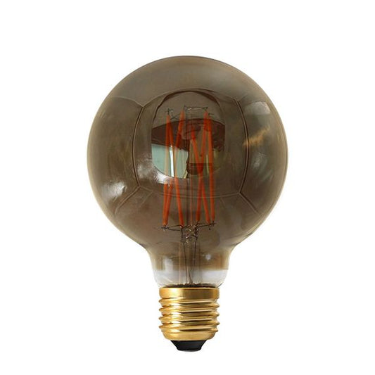 Globe G95 Filament LED 4W E27 2100K 200Lm Dim. Smoky RA>90