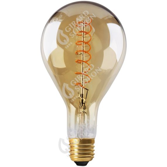 Big bulb LED filament TWISTED 240mm 10W 600lm E27 2000K Dim. Amb.