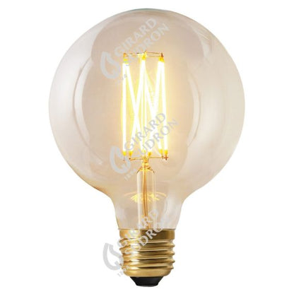 Globe G95 Filament LED 10W  980lm E27 Dim. 2300K CLEAR   RA>90