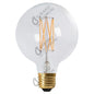 Globe G95 Filament LED 10W  980lm E27 Dim. 2300K CLEAR   RA>90