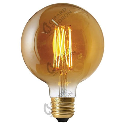 Globe G95 Filament LED 10W E27 2100K 840Lm Dim. Amb.