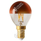 Sphérique G45 Filament LED Calotte Bronze 4W E14 2700K 350Lm No Dim.